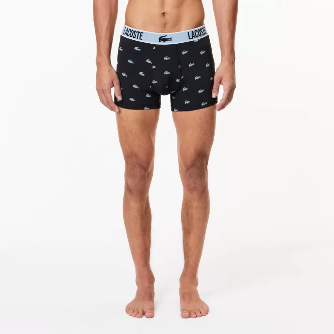 3-Pack Crocodile Print Trunks