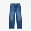 5 Pocket Straight Cut Indigo Jeans