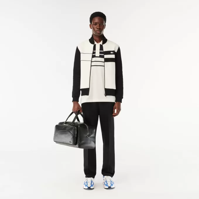 Angy Grain Leather Weekend Bag