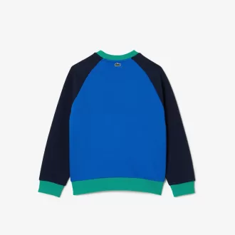 Boys’ Lacoste Branded Colour-Block Sweatshirt Boys’ Lacoste Branded Colour-Block Sweatshirt