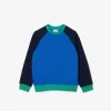 Boys’ Lacoste Branded Colour-Block Sweatshirt