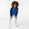 Boys’ Lacoste Branded Colour-Block Sweatshirt