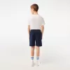 Boy’s Lacoste Lightweight Cotton Gabardine Bermuda Shorts