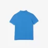 Boys’ Lacoste Organic Cotton Branded Polo Shirt