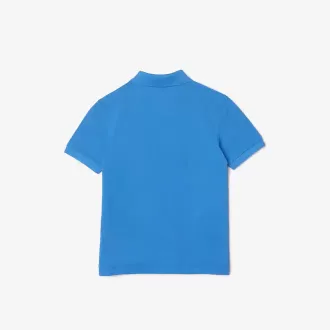 Boys’ Lacoste Organic Cotton Branded Polo Shirt