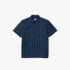 Boys’ Lacoste Short Sleeve Cotton Voile Shirt