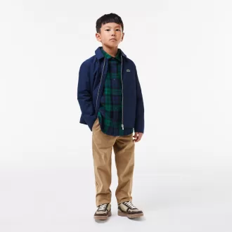 Boys’ Lacoste Stretch Cotton Gabardine Chinos
