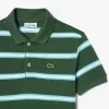 Boys’ Lacoste Striped Piqué Polo Shirt