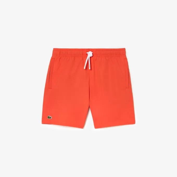 Boys’ Quick-Dry Solid Swim Shorts