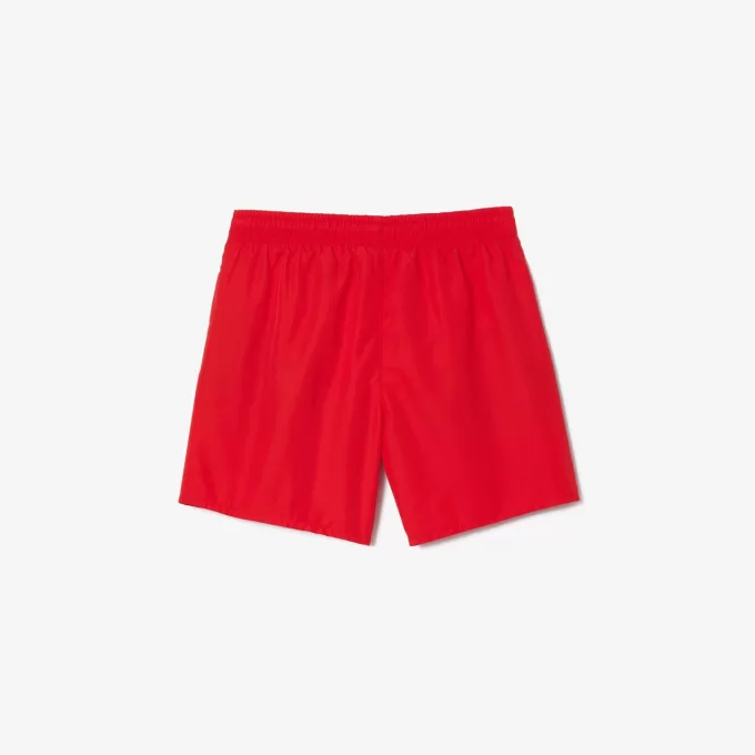 Boys’ Quick-Dry Solid Swim Shorts