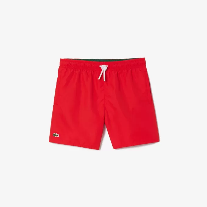 Boys’ Quick-Dry Solid Swim Shorts