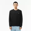 Carded Wool Crew Neck Sweater