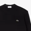 Carded Wool Crew Neck Sweater