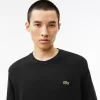 Carded Wool Crew Neck Sweater