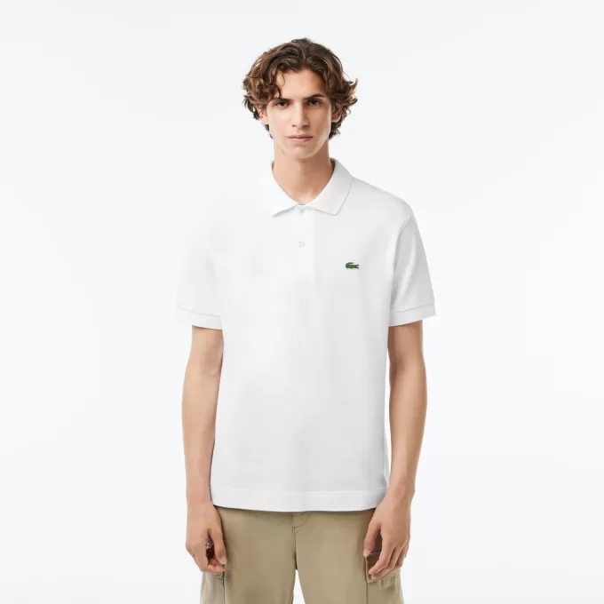Classic Fit Heavy Cotton Piqué L.12.21 Polo Shirt