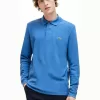 Classic Fit Long Sleeved L.12.12 Polo Shirt