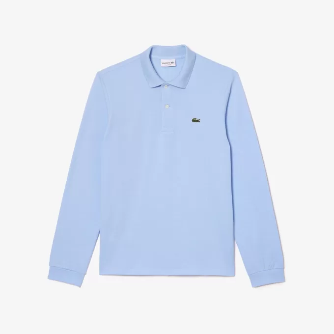 Classic Fit Long Sleeved L.12.12 Polo Shirt