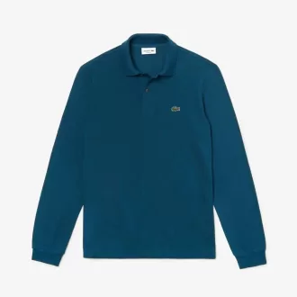 Classic Fit Long Sleeved L.12.12 Polo Shirt