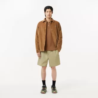 Classic Fit Long Sleeved L.12.12 Polo Shirt