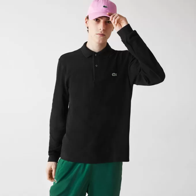 Classic Fit Long Sleeved L.12.12 Polo Shirt Classic Fit Long Sleeved L.12.12 Polo Shirt