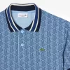 Classic Fit Monogram Jacquard Polo Shirt