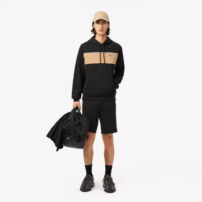 Colourblock Fleece Hoodie