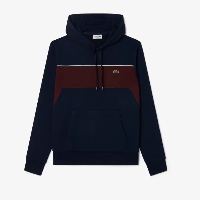 Colourblock Fleece Hoodie
