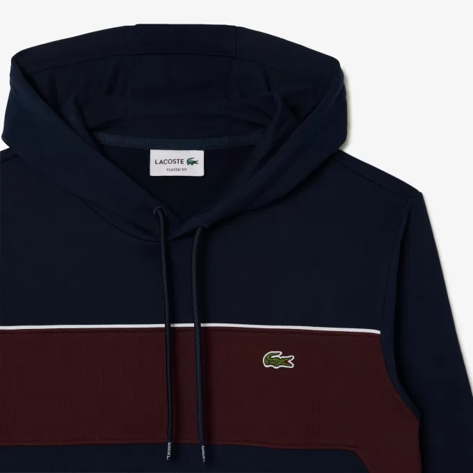 Colourblock Fleece Hoodie