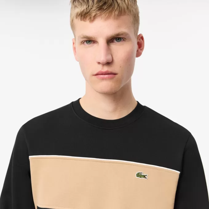 Colourblock Fleece Sweatshirt