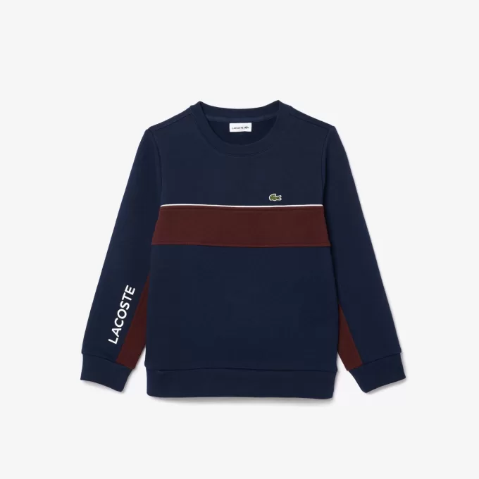 Colourblock Fleece Sweatshirt