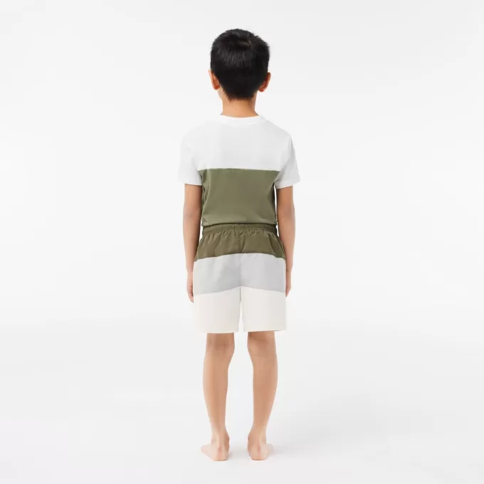 Colourblock Swim Trunks