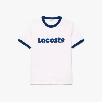 Contrast Accent Printed T-shirt