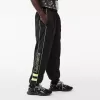 Contrast Detail Relaxed Fit Sportsuit Track Pants