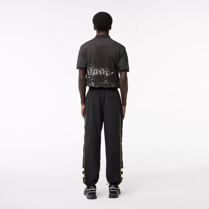 Contrast Detail Relaxed Fit Sportsuit Track Pants