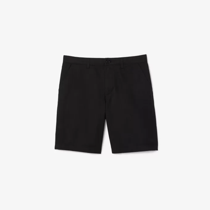 Cotton Gabardine Chino Bermuda Shorts