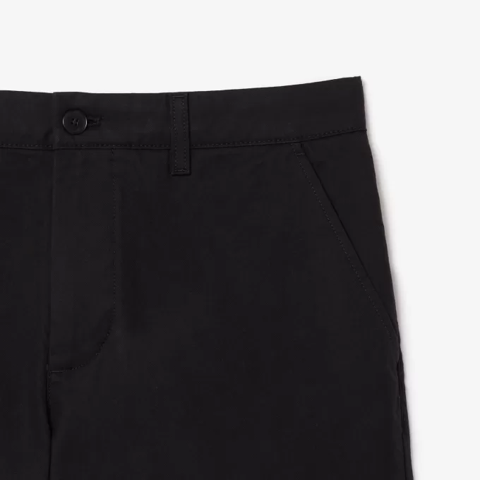 Cotton Gabardine Chino Bermuda Shorts
