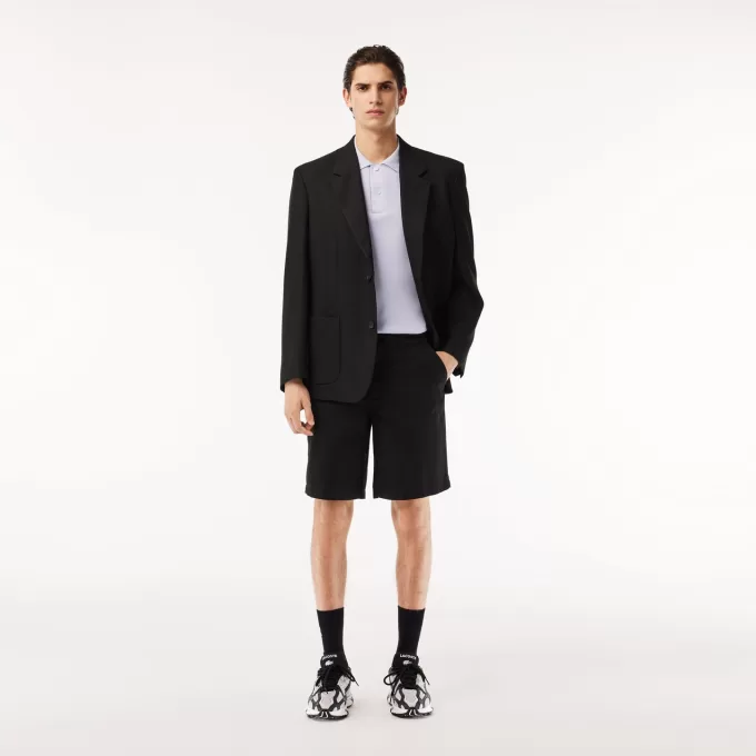 Cotton Gabardine Chino Bermuda Shorts