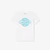Cotton Jersey Planet Print T-shirt