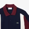 Cotton Piqué Colourblock Polo Shirt