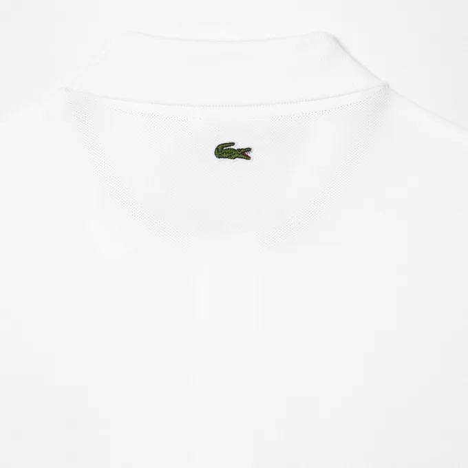 Cotton Piqué L.12.12 Badge Detail Polo Shirt