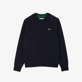 Crew Neck Piqué Sweatshirt