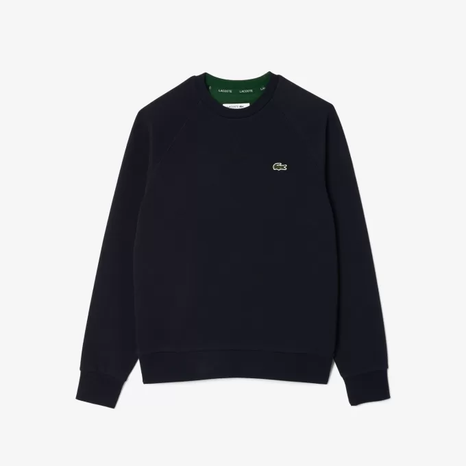 Crew Neck Piqué Sweatshirt