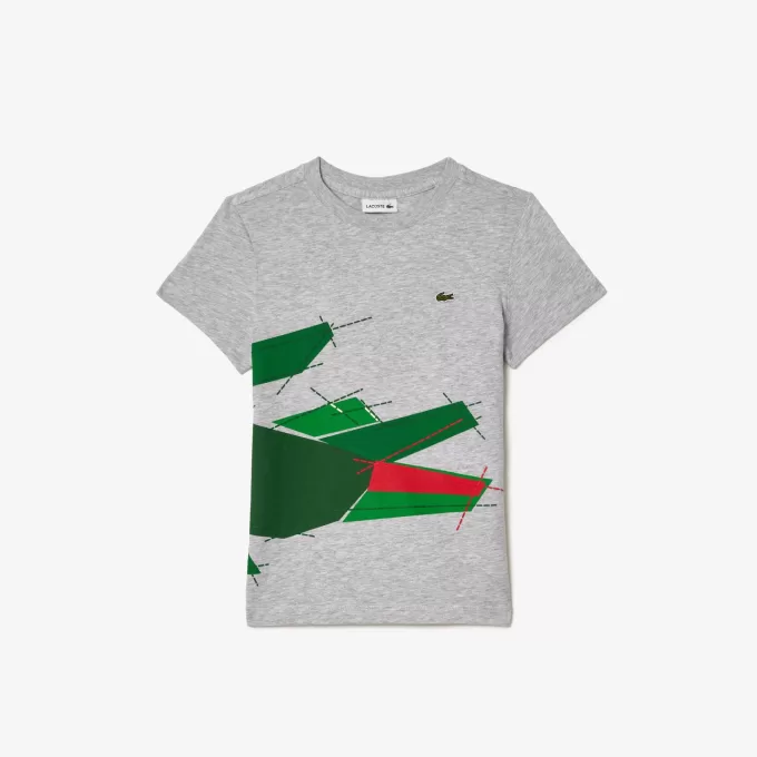Crocodile Graphic Cotton T-shirt