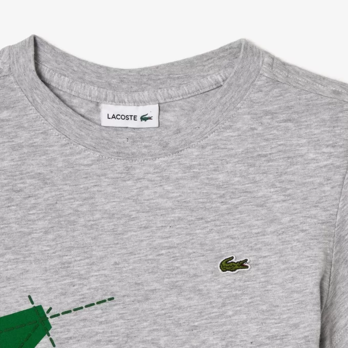 Crocodile Graphic Cotton T-shirt