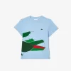 Crocodile Graphic Cotton T-shirt
