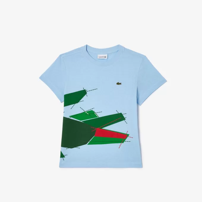 Crocodile Graphic Cotton T-shirt