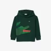 Crocodile Graphic Hoodie