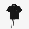 Crossover Stretch Pique Polo Shirt