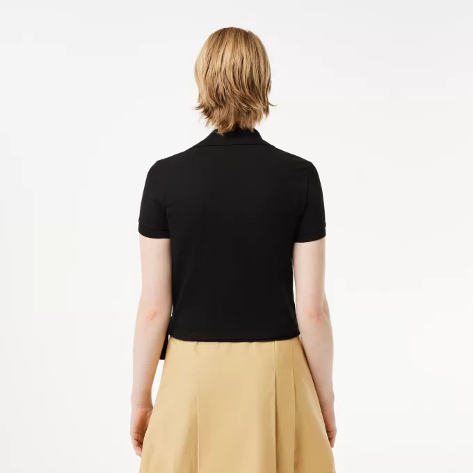 Crossover Stretch Pique Polo Shirt