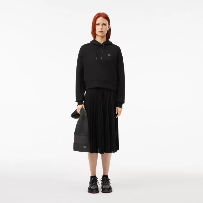 Elastic Waist Fluid Pleated Skirt